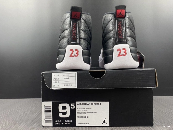 Reps TB Air 12 Jordan Retro (2012) 130690-001 Playoffs 0703
